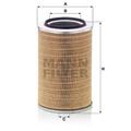 MANN-FILTER Filter Motorluftfilter Luftfilter C 24 508/1