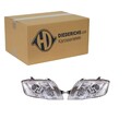 DIEDERICHS TUNING H7/H1/H7 SCHEINWERFER SATZ CHROM KLARGLAS passend für AUDI TT
