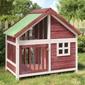 Hundehütte, Hundehütten, Hundehütte Im Freien vidaXL