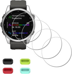[4Pcs Displayschutz Schutzfolie Für Garmin Fenix 7S Solar / 7S / 7 S Sapphire So