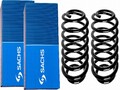 2x SACHS Federn Fahrwerksfedern hinten für Audi A6 Avant 4F5 C6 4F2