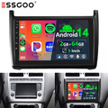 2+64GB GPS Navi BT WIFI Autoradio Android 14 Carplay Für VW Polo 6R 6C 2009-2017