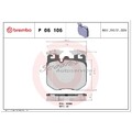 1x Brembo Bremsbelagsatz vorne u.a. für BMW 2er G42 3er G20 G21 4er G22 | 18535