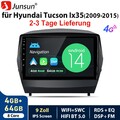 Für Hyundai ix35 2010-2015 Autoradio Android Carplay 64GB GPS NAVI BT FM SWC DSP