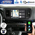 DAB+ CarPlay Android 13 Autoradio für Toyota Proace Citroën Jumpy Peugeot Expert