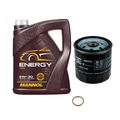 MAHLE Ölfilter 5 L MANNOL Energy 5W-30 passend für Opel Corsa A CC 93 94 98 99 