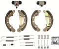 TRW 4x Bremsbacken Bremsbackensatz für Trommelbremse Brake Kit Hinten BK1510