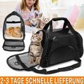 Faltbare Hunde Transportbox Tragetasche Katzentransportbox Transporttasche Box