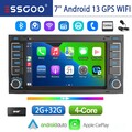 Android 13 Carplay Autoradio Für VW Touareg T5 Transporter DAB+ GPS NAVI BT WIFI