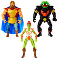 Master of the Universe Origins Wave 13: King Randor, Snake Teela & Snake Trooper