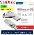 SanDisk Dual Drive Luxe USB Type-C 32GB 64GB 128GB 256GB Speicherstick OTG DE