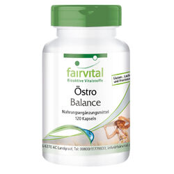 Östro Balance 120 Kapseln Soja-Isoflavone mit Vitamin E Wechseljahre | fairvital