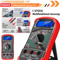 Digital Multimeter Messgerät Voltmeter Strom Amperemeter Kapazität Profi Prüfer