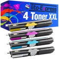 Farbset 4 Toner XL PlatinumSerie für Konica Minolta Magicolor 1600 1690MF 1600W