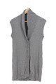 EDC BY ESPRIT Damen Pullunder Weste Gr. S Grau Baumwolle Ärmellos