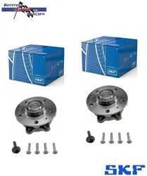 2x SKF RADLAGER MIT RADNABE VORNE / HINTEN VORMONTIERT FÜR AUDI / PORSCHE