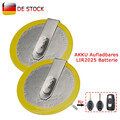 2 für BMW E39 E46 E53 E60 E65 E87 E90 E91 E92 X5 Schlüssel AKKU Batterie LIR2025