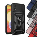 Outdoor Panzer Hülle Motorola Moto E13 Handyhülle mit Kameraschutz Ringhalter
