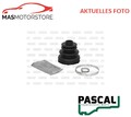 ACHSMANSCHETTE ANTRIEBSWELLE TRANSMISSION END VORNE PASCAL G60320PC I NEU