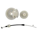 Türschloss Reparaturset Seilzug Zahnräder 3 teilig für BMW 5er F10 6er 7er F01