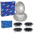 JAPKO BREMSENSET 278mm HINTEN passend für MAZDA 6 Limo Kombi GJ GL ab 2012
