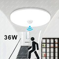 LED Deckenleuchte mit Bewegungsmelder 20W Sensor Deckenlampe Radar Flurlampe DHL