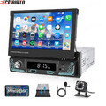 7" 1DIN Autoradio USB TF Radio MP5 Player mit Touchscreen Bildschirm Bluetooth
