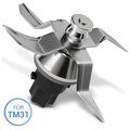 Edelstahl TM31 Ersatz-Messer Mixmesser Für Vorwerk Thermomix Küchenmaschine DHL