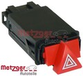 Metzger 0916009 Warnblinkschalter für Audi 