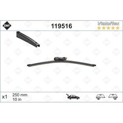 Wischblatt SWF 119516 ORIGINAL VISIOFLEX REAR für SEAT SKODA VW, hinten