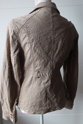 QS Modemarke der s.Oliver Group- Damen- Jacke, Blazer, helles Naturbraun, Gr. 38