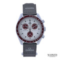 Swatch x Omega MoonSwatch Mission to Pluto Armbanduhr 42 mm Ref. SO33M101