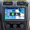 9" Android 13 Autoradio Carplay GPS 2+32G Für VW GOLF 5 6 Touran Polo Tiguan KAM