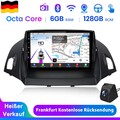 Autoradio Für Ford Kuga Escape 2013-2016 Android 13 Carplay GPS WIFI KAM 6G+128G