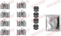 Quick Brake 109-0015 Zubehörsatz, Scheibenbremsbelag für ALFA ROMEO AUDI JEEP Br