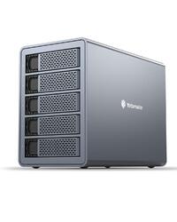 2/4/5 Fach Festplattengehäuse für 2,5" 3,5" SATA HDD Aluminium Typ-B  Typ-C Case
