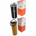 MAHLE / KNECHT Set Filterpaket Kraftstofffilter KL 454 Ölfilter OX 196/1D