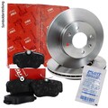2 TRW Bremsscheiben 347mm PR 1ZL + Beläge vorne FÜR Audi A6 AVANT C6