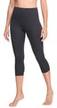 Ladeheid Damen Hose Leggings Elastischer Bund Strumpfhose 3/4 Kurz Viskose 34-46