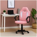 Schreibtischstuhl Junior höhenverstellbar ergonomischer Drehstuhl Pink Drehstuhl