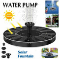 SolarPumpe Teichpumpe Fontäne Gartenteich Springbrunnen Wasserspiel Pumpe DHL DE