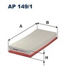 FILTRON AP 149/1 Luftfilter für ,AUDI,SEAT,SKODA,VW