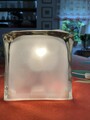 IKEA ICE Cube Iviken Glas  Tischlampe  Designklassiker  Retro Vintage 90er  Rar
