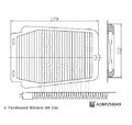 Filter, Innenraumluft BLUE PRINT ADBP250040 für Toyota C-HR