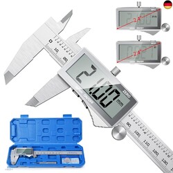 Messschieber Digitale Schieblehre, Preciva Edelstahl Messlehre Messwerkzeuge
