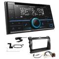 Kenwood DPX-7300DAB Autoradio Bluetooth für Toyota Land Cruiser Prado 2002-2009