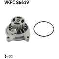 SKF Wasserpumpe VKPC 86619