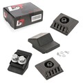 Original LST 4x Anschlagpuffer Kofferraum Heckklappe mit Schrauben Set für W124