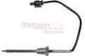 METZGER Sensor, Abgastemperatur Rußpartikelfilter, Vor für MERCEDES-BENZ