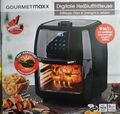 XXXL Heißluft Fritteuse Airfryer Digital Backofen fettfrei Drehgrill 9L Pommes